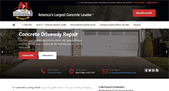 Desktop Screenshot of a1concretelevelingtoledo.com